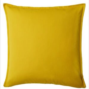 IKEA GURLI Cushion Cover, Yellow, 20"x20" (605.987.51) NEW